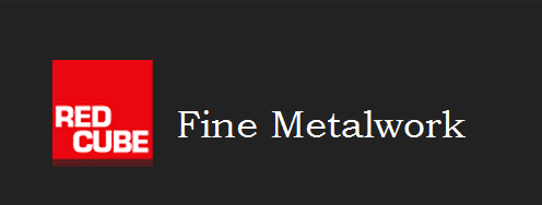 Fine Metalwork Red Cube Logo