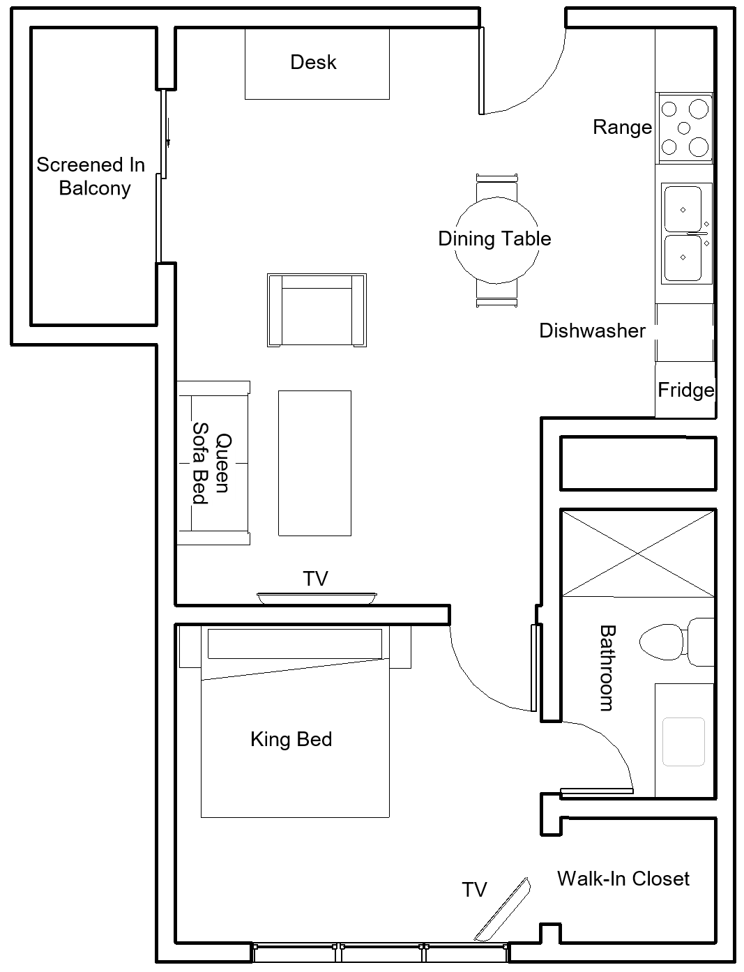 Wiggins Pass Chalet | Presidential Suite