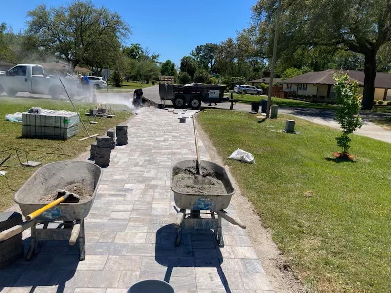 Ongoing Paver Installation in Jacksonville, FL