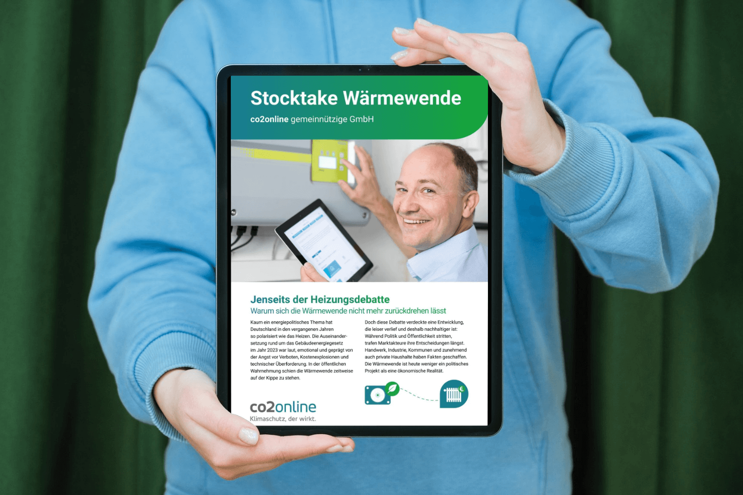 PDF-Bericht 'Stocktake Wärmewende' öffnen