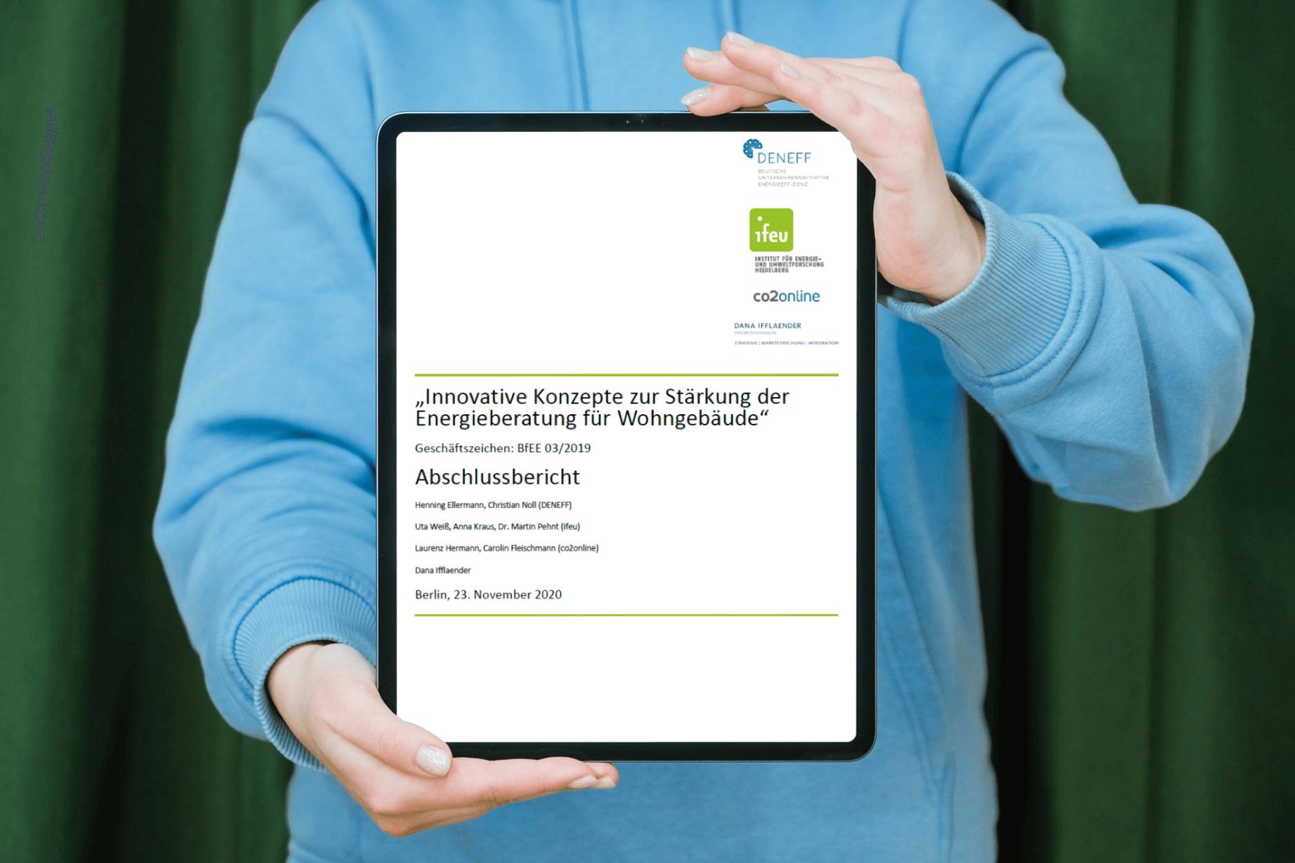 PDF-Bericht 'Innovative Konzepte zur Stärkung der Energieberatung für Wohngebäude'