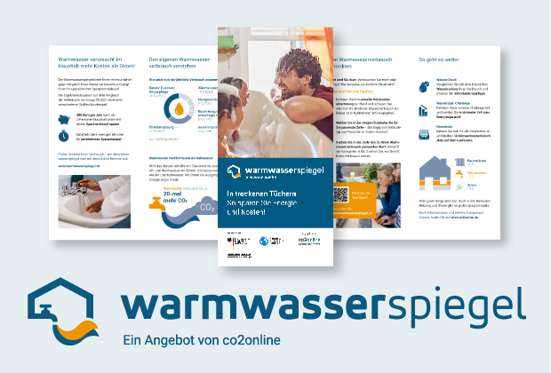 Warmwasserspiegel-Flyer öffnen