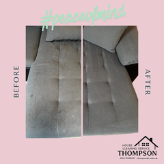 Upholstery Cleaning before and after cleaning service