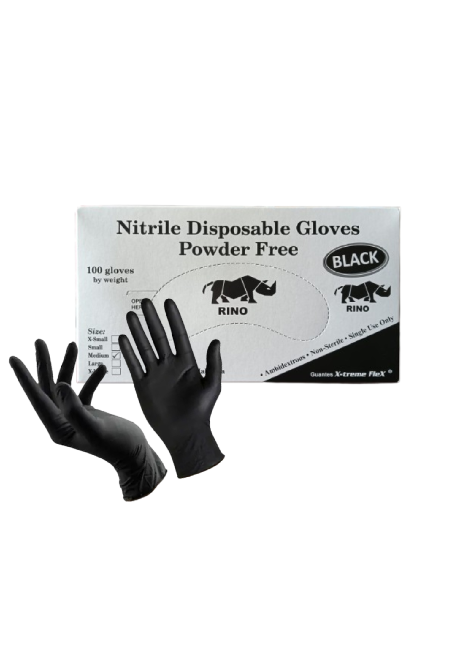 GUANTE NITRILO RINO