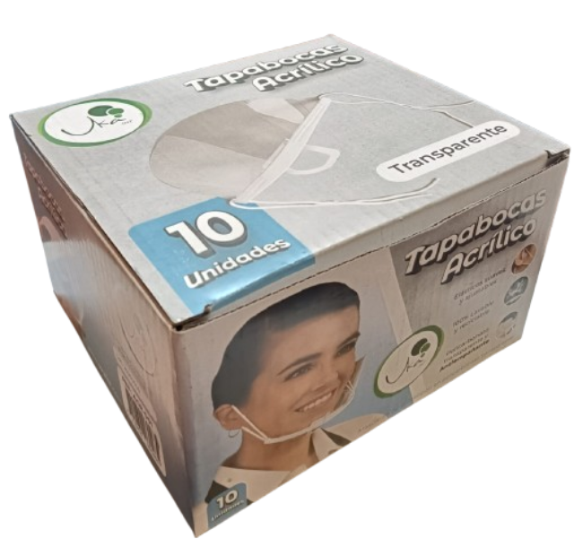TAPABOCAS ACRILICO