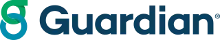 The guardian logo is blue and green with a white background.