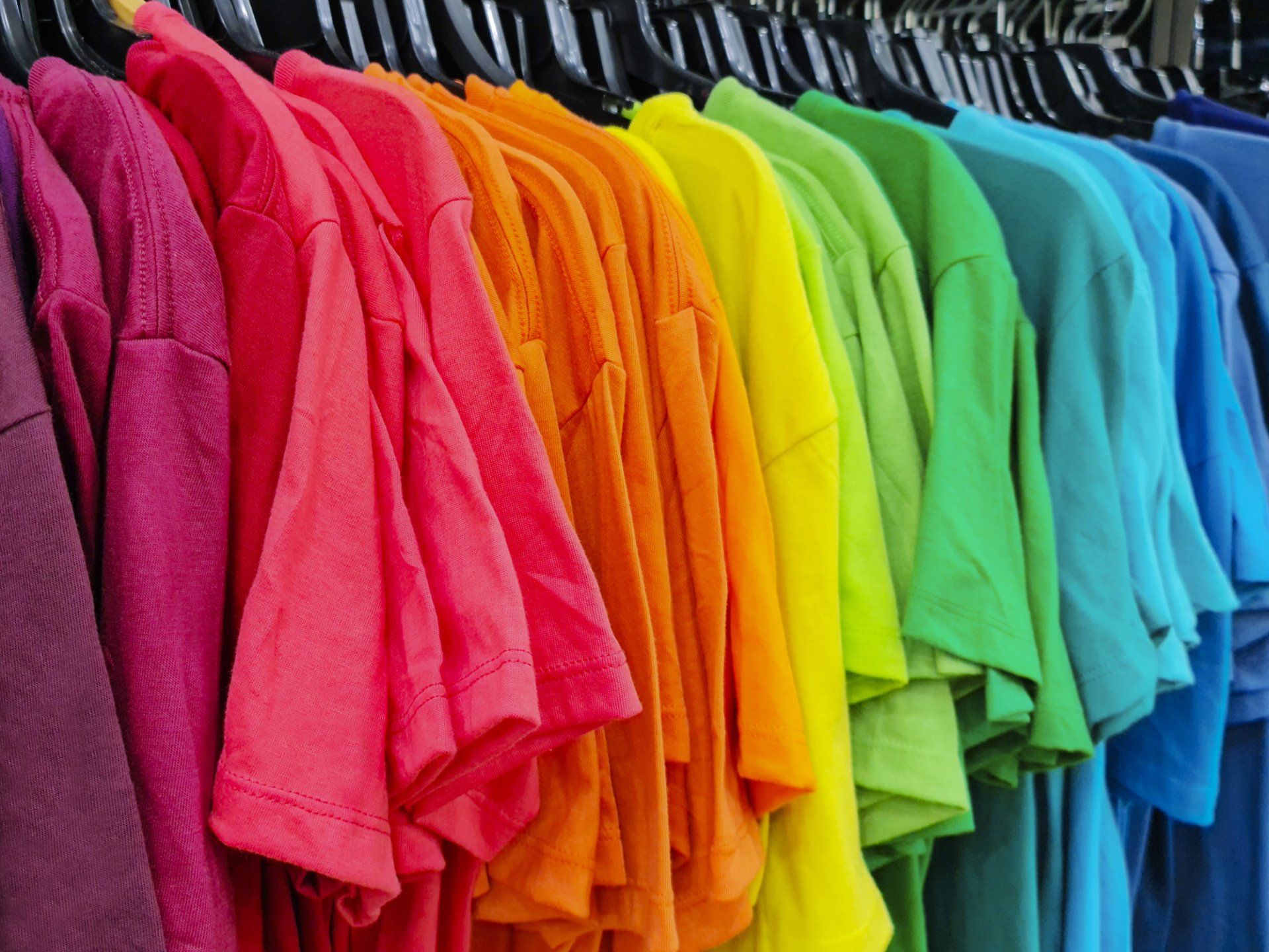 Different T-Shirt Colors – Honolulu, HI – Honolulu Shirt Shop