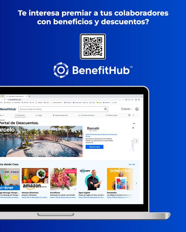 Beneficios y descuentos BenefitHub