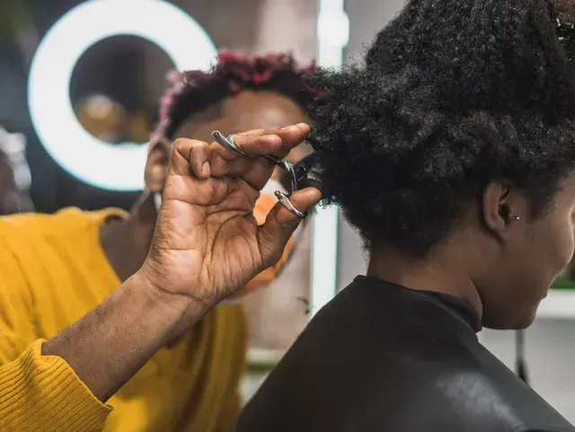 Teacher Helping Students Training — Silver Sping, MD — Montgomery Beauty School