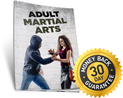 A book about adult martial arts with a money back 30 day guarantee.