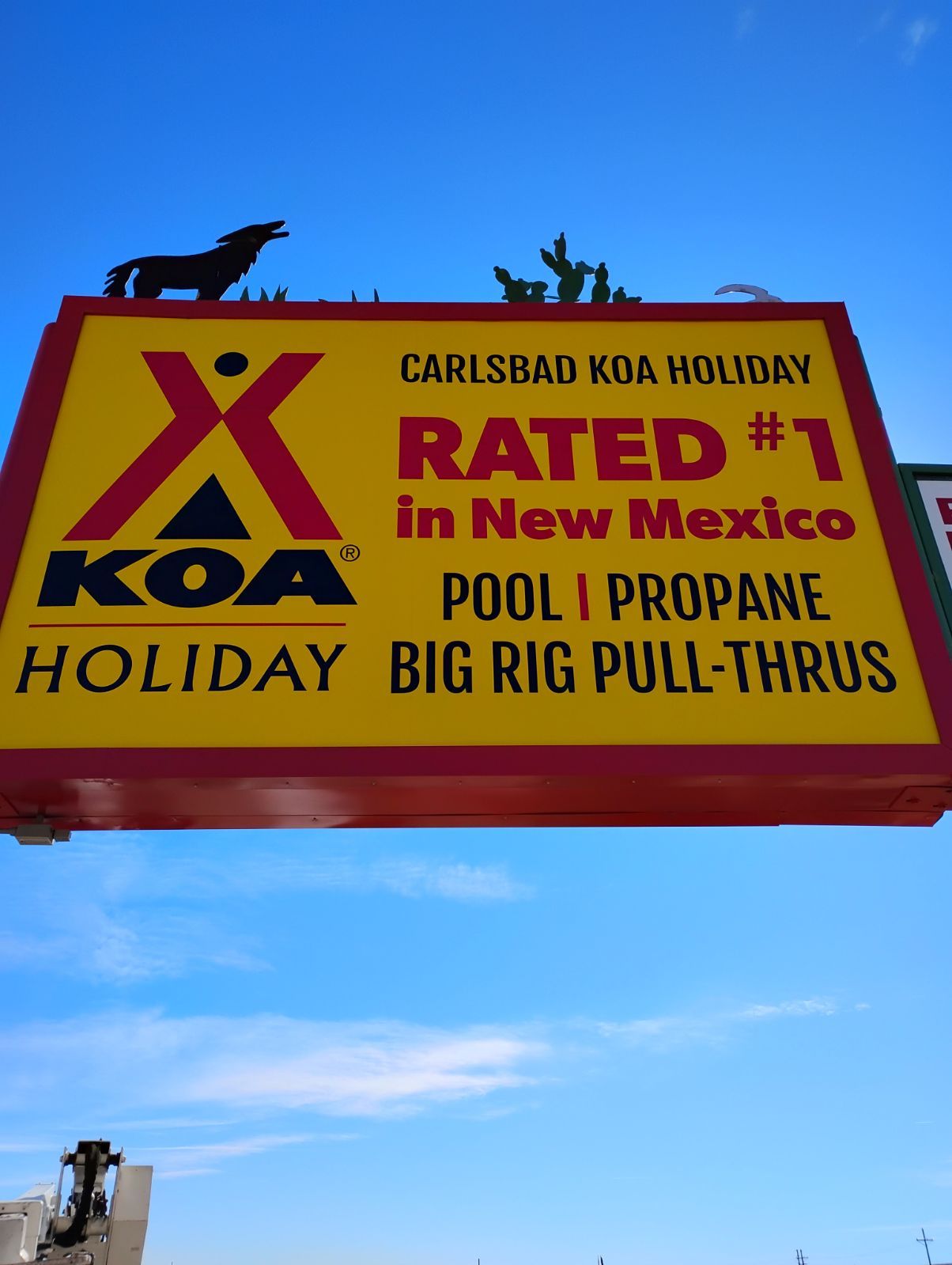 A sign that says x rated # 1 in new mexico