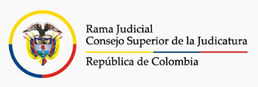 The logo for the rama judicial consejo superior de la judicatura republica de colombia