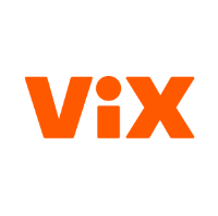 The logo for vix is orange and white on a white background.