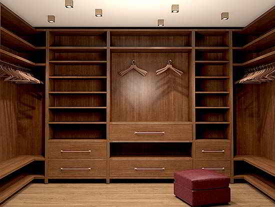 Closet de madera