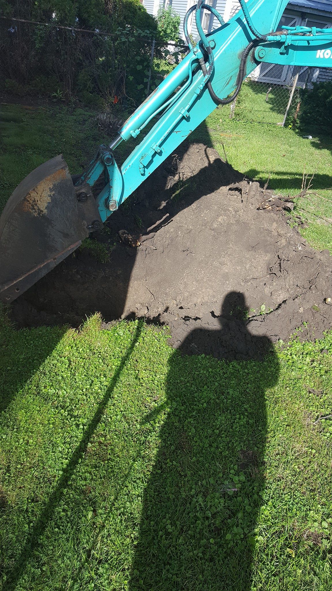 Excavating Soil — Port Huron, MI —  Modern Sewer & Drain Cleaning