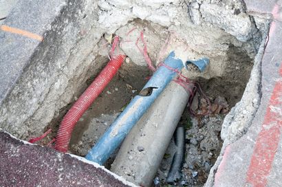 Damaged Pipe — Port Huron, MI —  Modern Sewer & Drain Cleaning