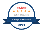 Avvo Client Reviews badge