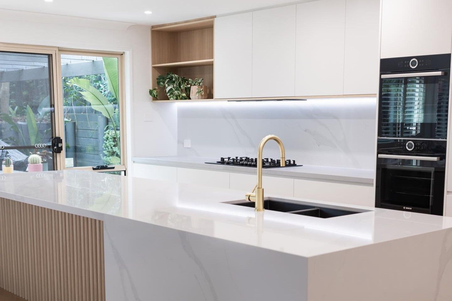 Modern Kitchen With Smart Appliances