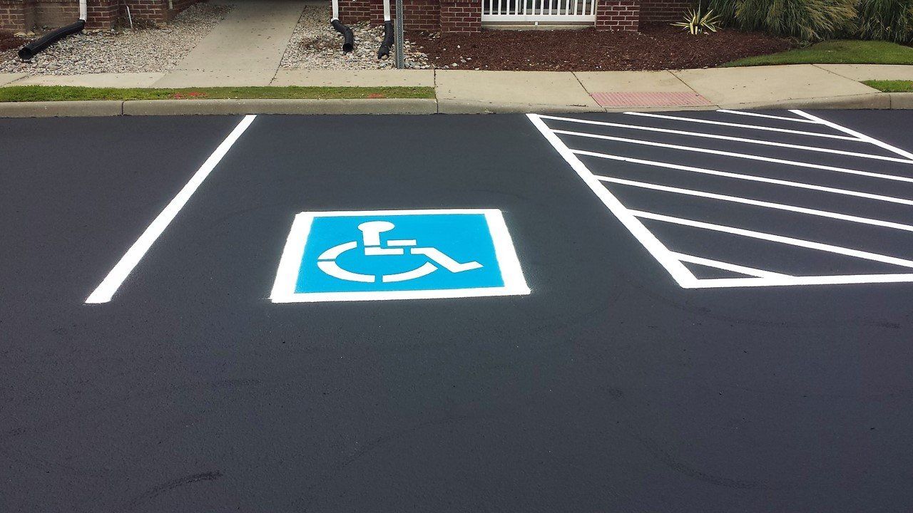 Handicap Parking Sign — Norfolk, VA — Branche Industries
