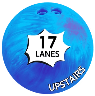 17 Lanes of Bowling Upstairs