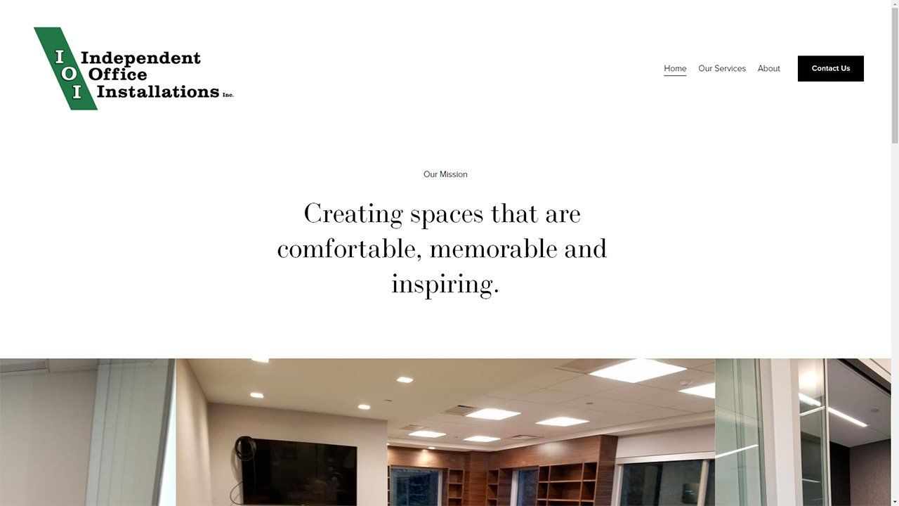 Image of a Independent Office Installation website