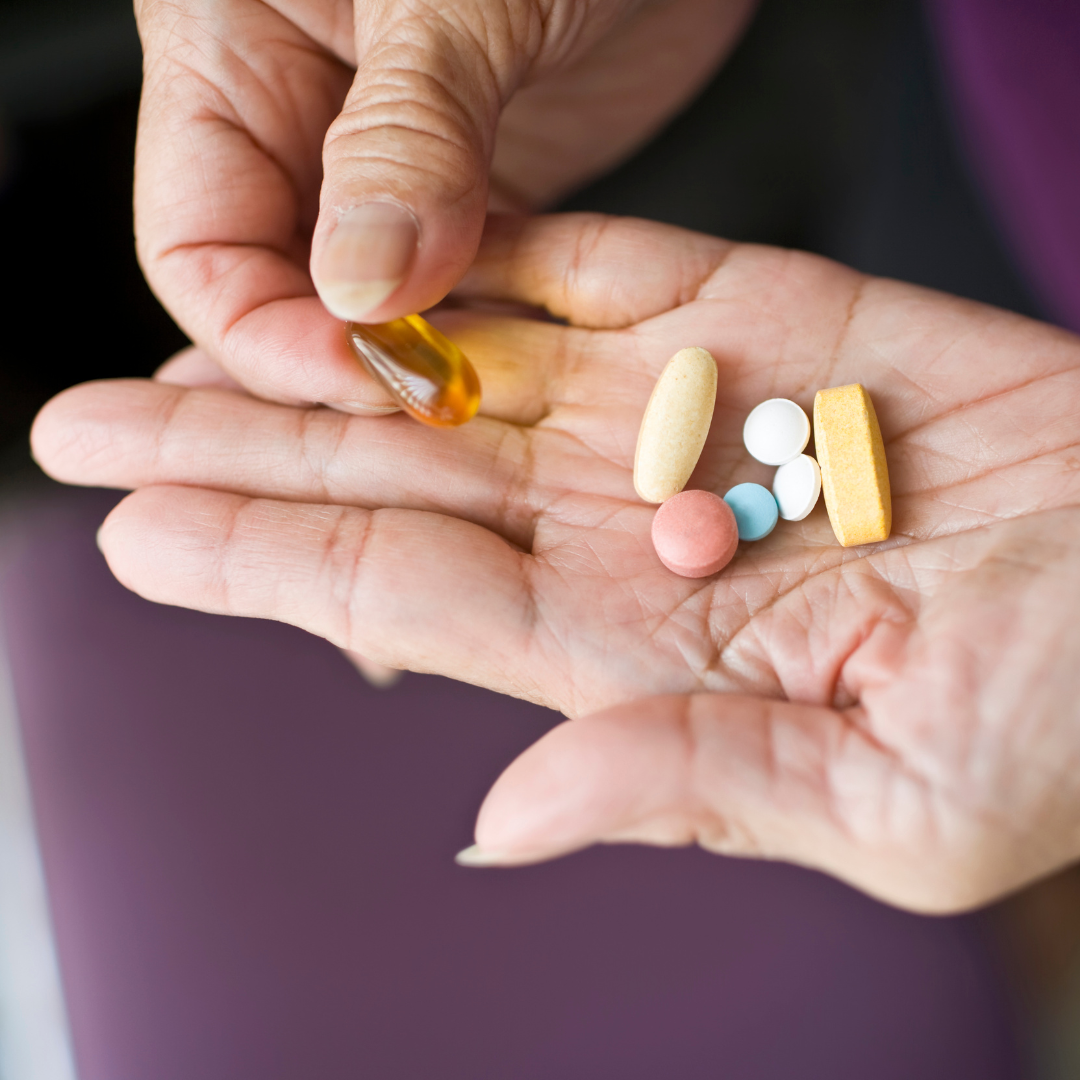 Picture of a handful of medications