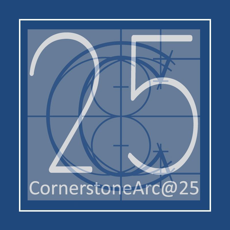 A blue square logo featuring a white number 