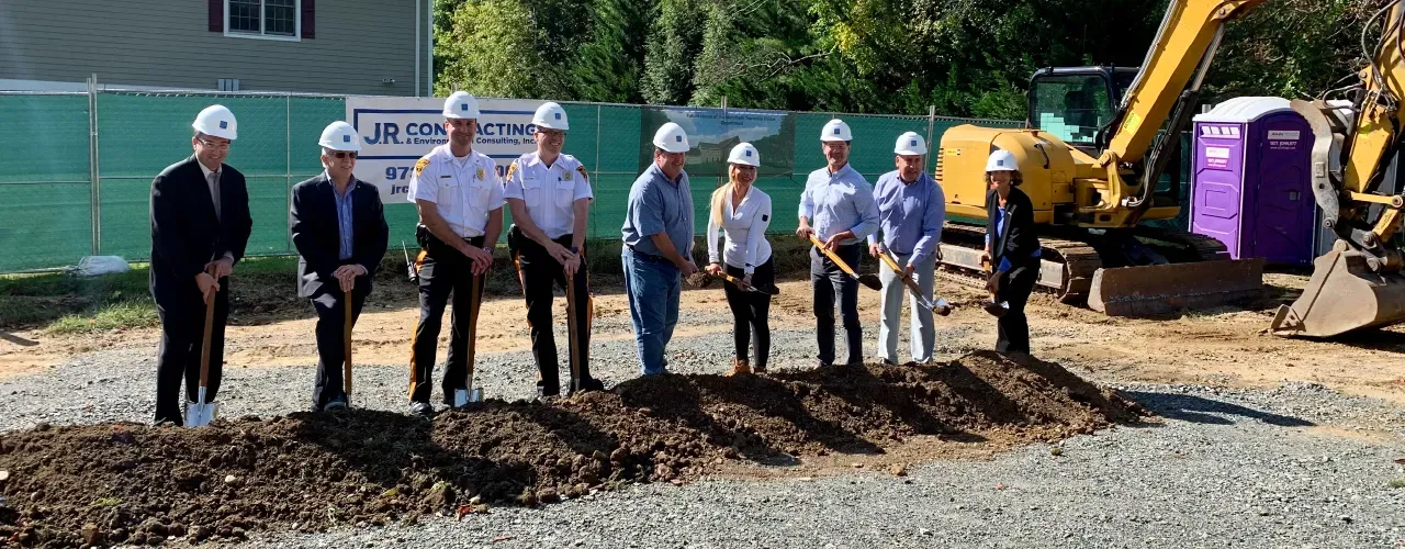 Mendham Township Police Groundbreaking