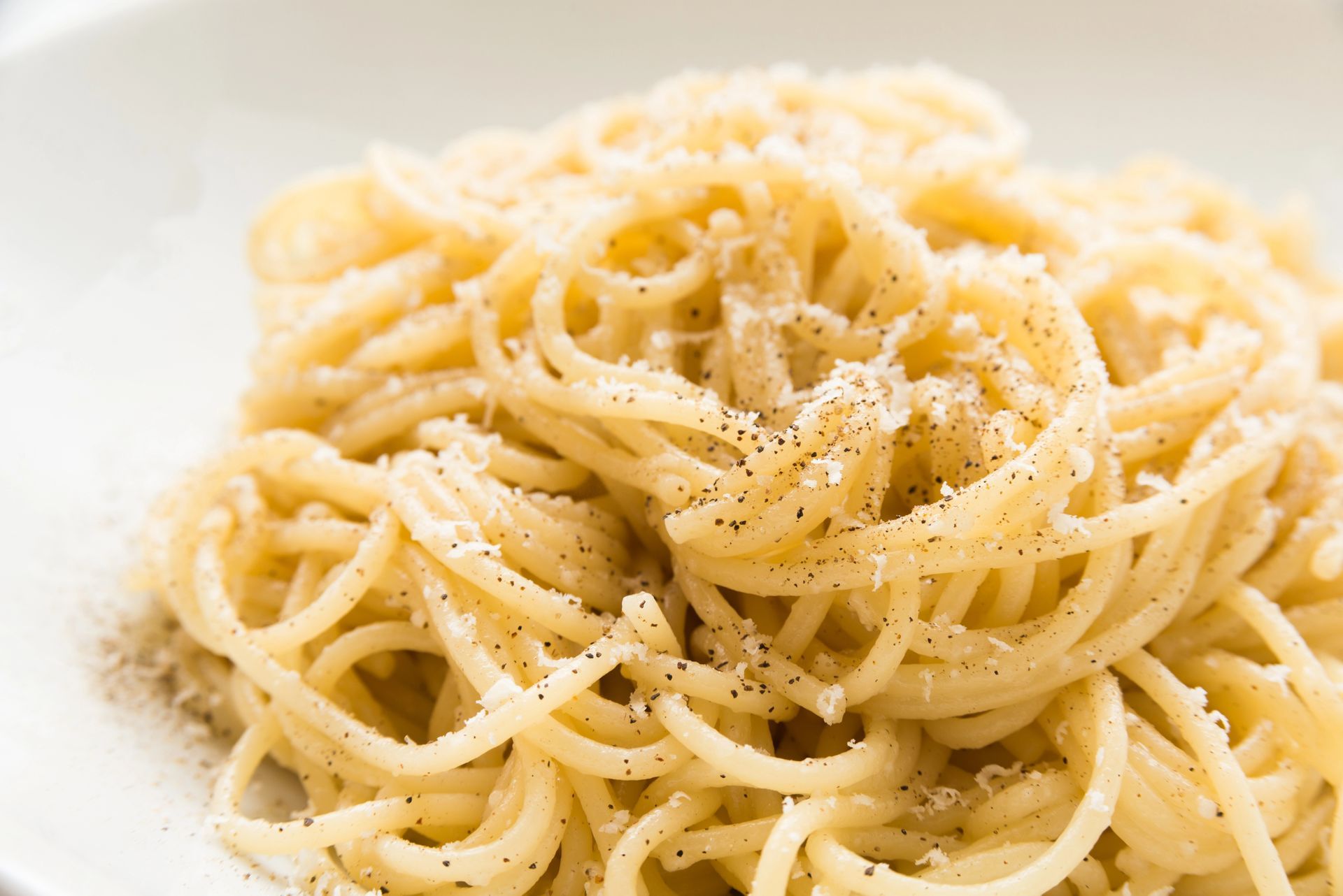 Spaghetti cacio e pepe