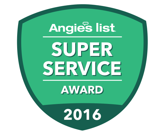 2016 Angies List Super Service Award