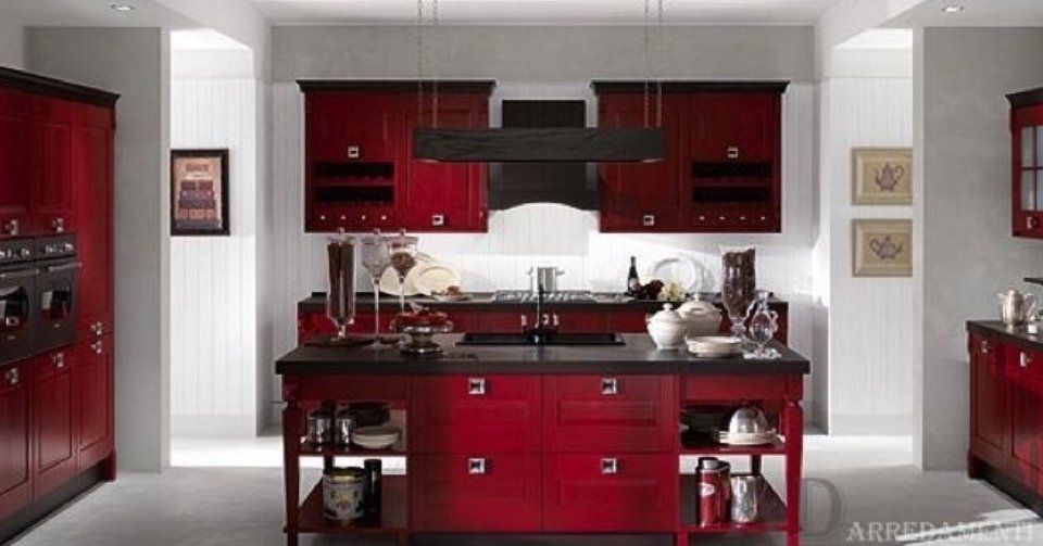 Cucina rossa