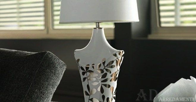 Abat-jour con foglie