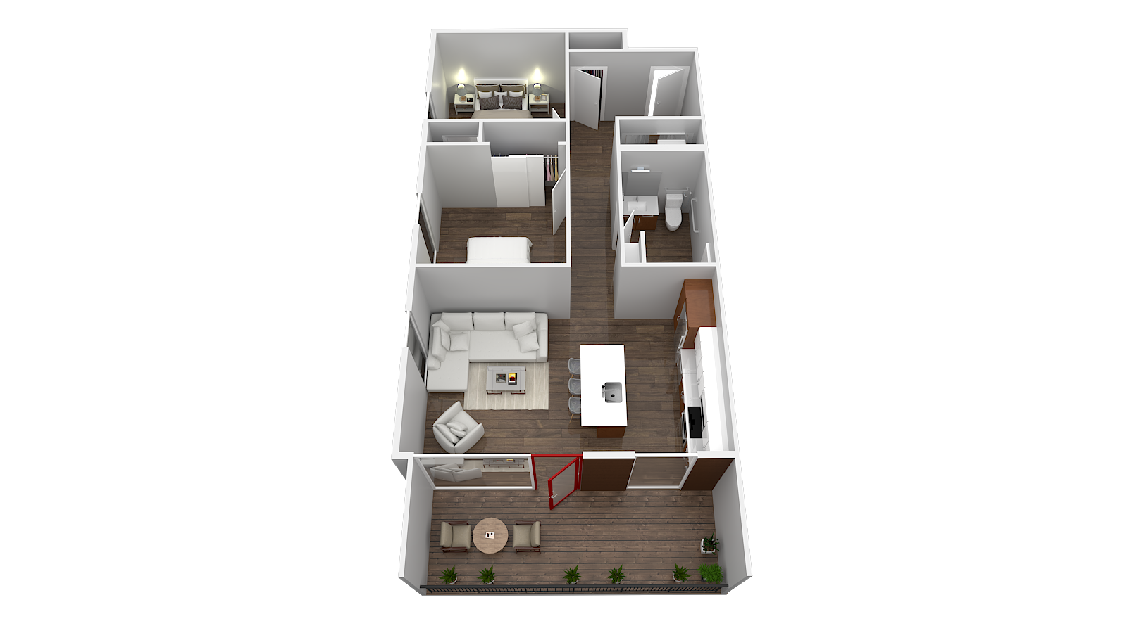 Two Bedroom 2.2A