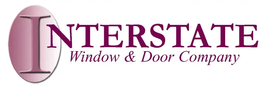 Logo for Interstate Window & Door Company. It features a large "I" in a purple oval, and the name in purple text.