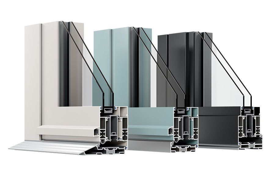 Living Aluminium SHEERLINE Prestige Aluminium Door