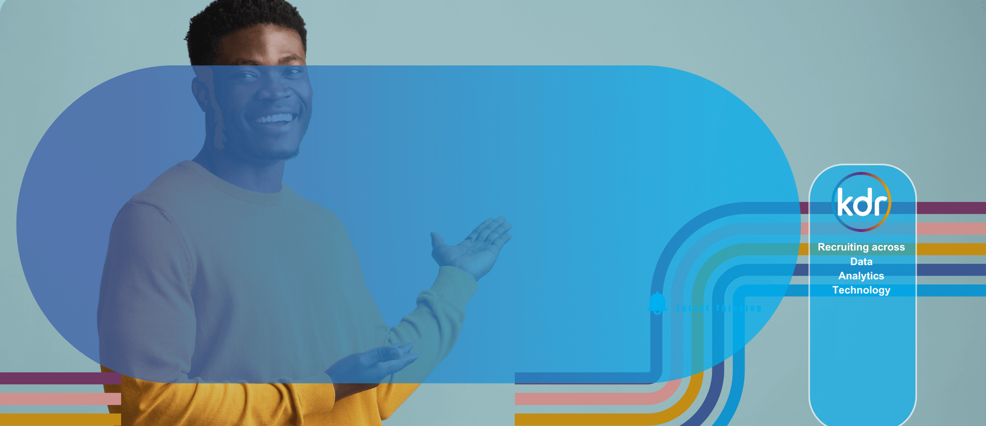 A guy demonstrating how data leadership is changing