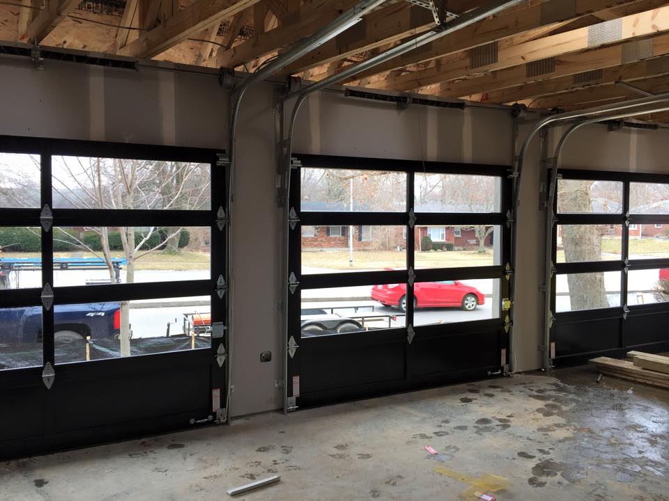 Glass Garage Door-Lexington, KY-Lindsey's Garage Doors