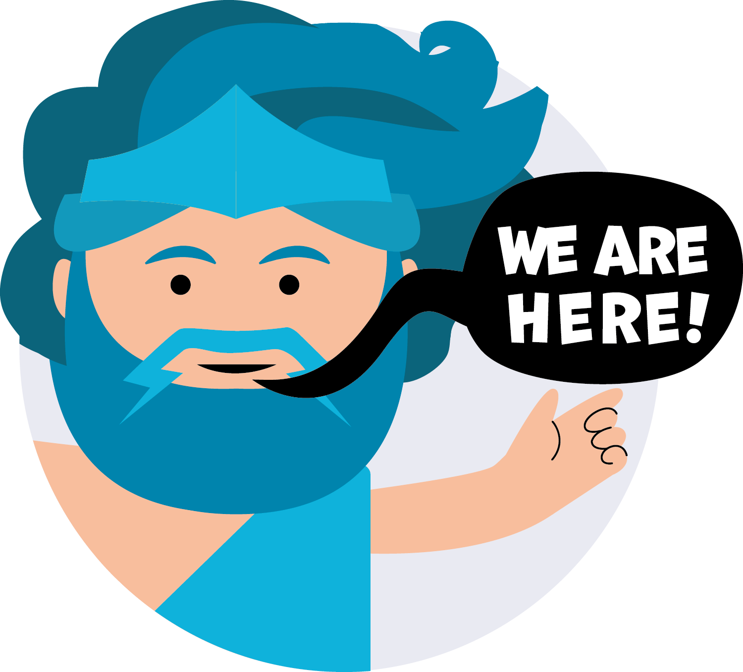 illustrazione dove siamo