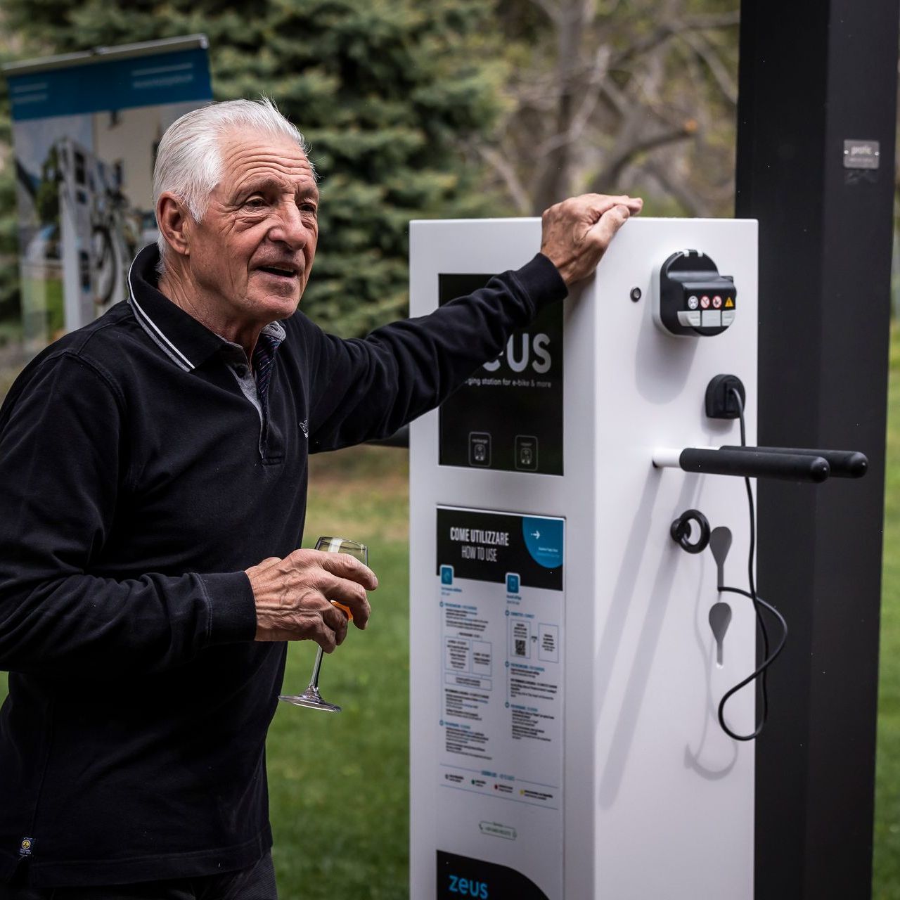 ricarica bici francesco moser