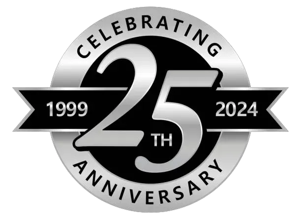 celebrating being in business for 25+ years