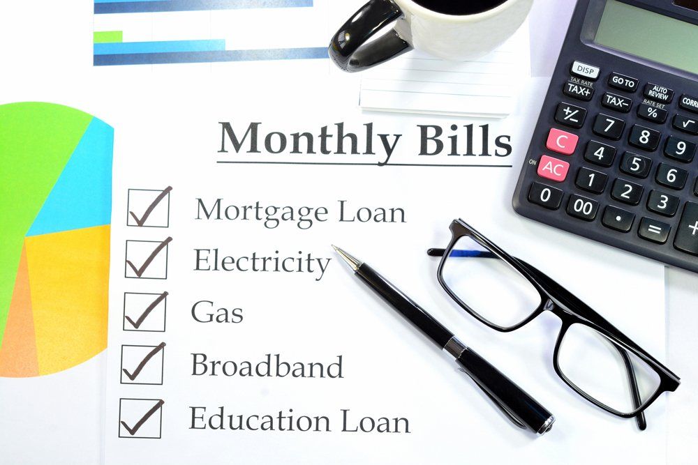 Monthly Bills Check List — Okmulgee, OK — Greg Marriott CPA PLLC