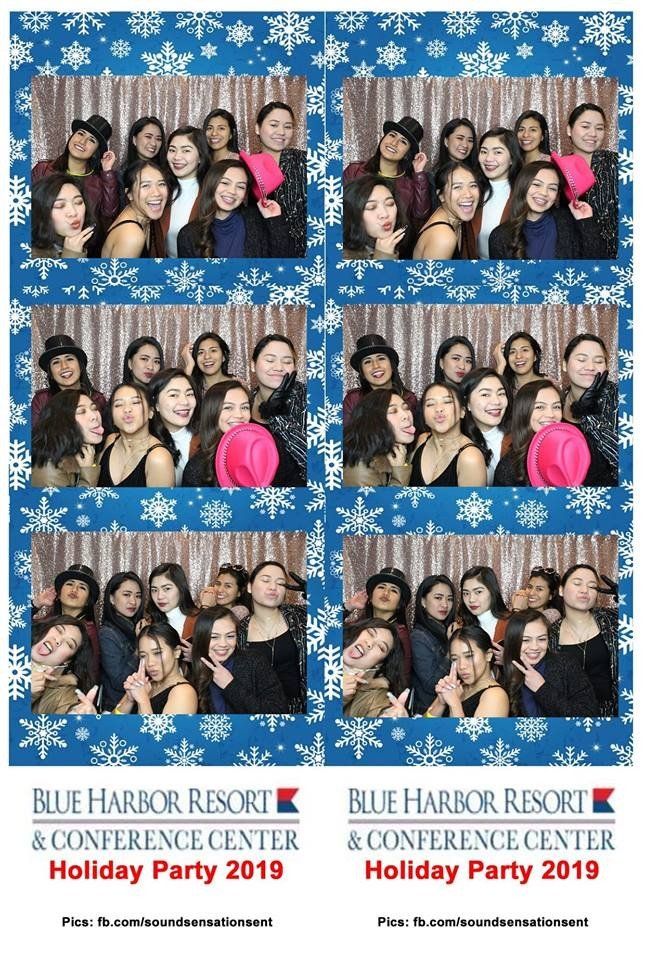 Blue Harbor Resort Holiday Party, Sound Sensations Entertainment Photo Booth