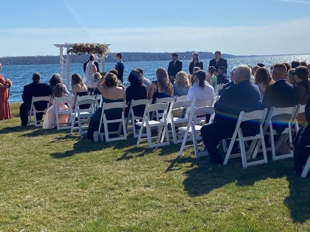 Heidel House wedding, Heidel House Green Lake, wisconsin, wedding ceremony, sound sensations entertainment
