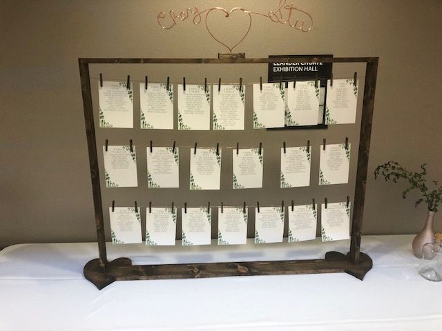 tips for creating a wedding reception seating chart