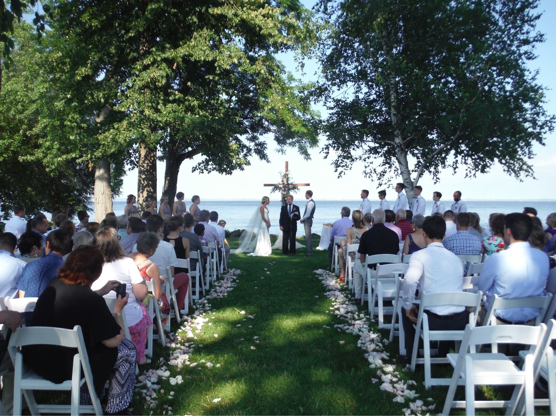 lake front wedding reception oshkosh sound sensations entertainment