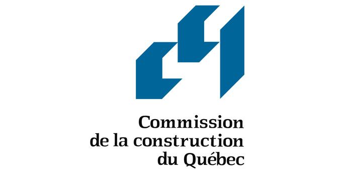 Le logo de la commission de la construction du québec