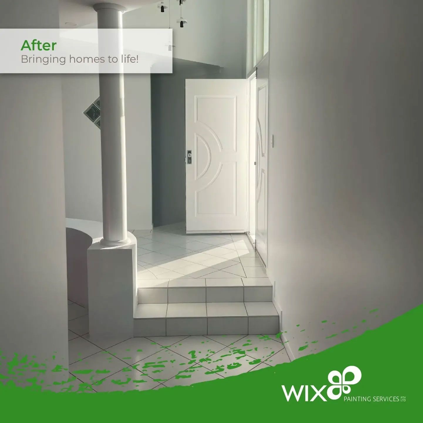 House Interior Painting In White