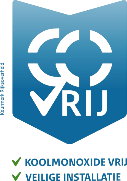 Een blauw schild met het woord rij erop