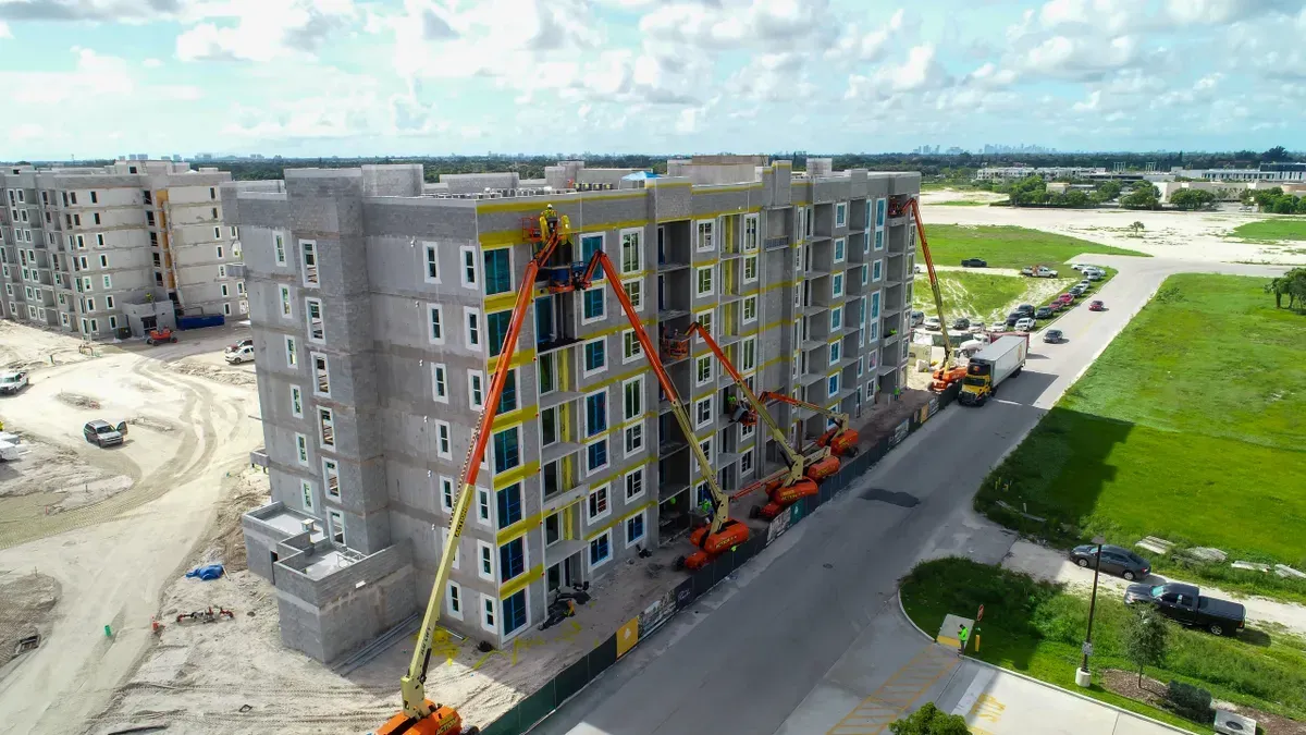 Hurricane impact windows for businesses.