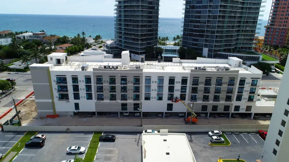 Impact windows and doors for businesses.